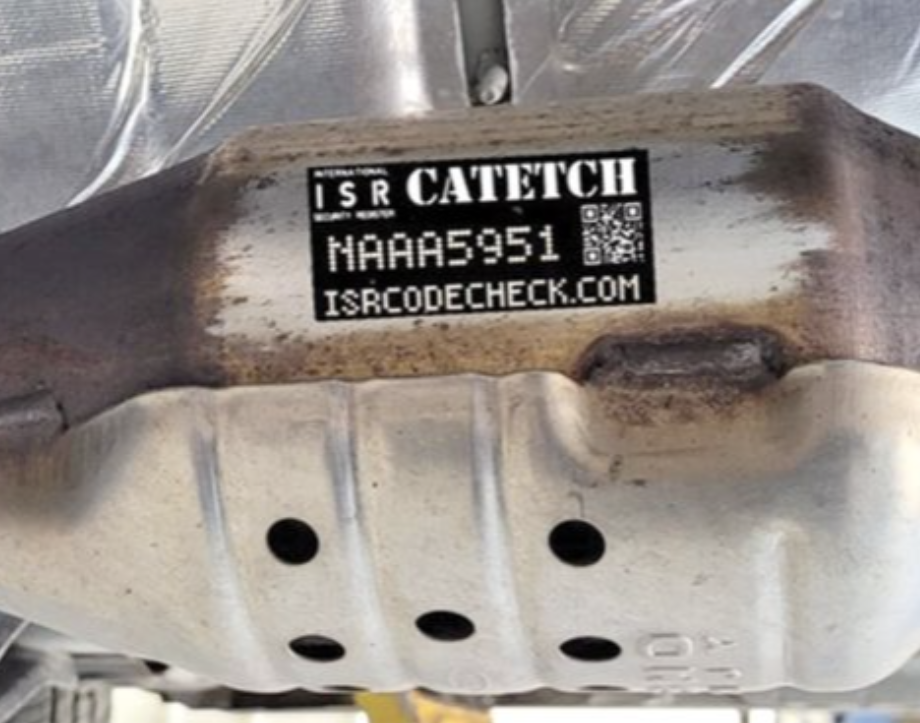 Catalytic Converter Theft Prevention Device