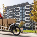 Last mile delivery cargo bike