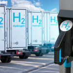 Hydrogen truck filling station